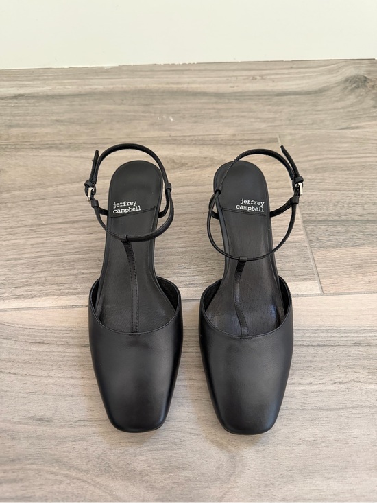 Jeffrey Campbell Shoes - Jeffrey Campbell Chantell Ankle Strap Pump in Black — Size 6
